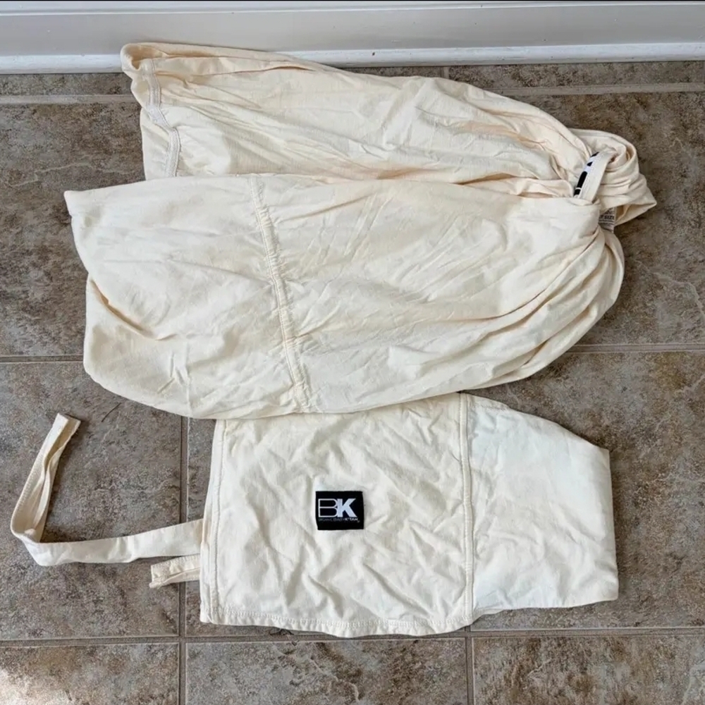 Medium Organic Baby Ktan Wrap/ Cream